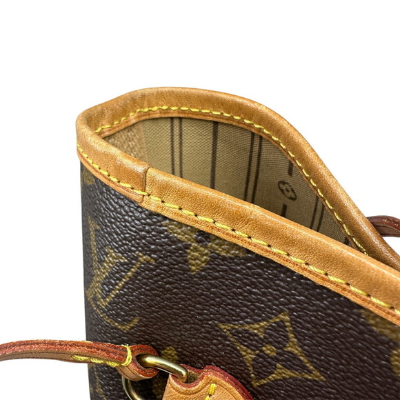 LOUIS VUITTON Brown Monogram Neverfull MM Tote Bag - Picture 7 of 15